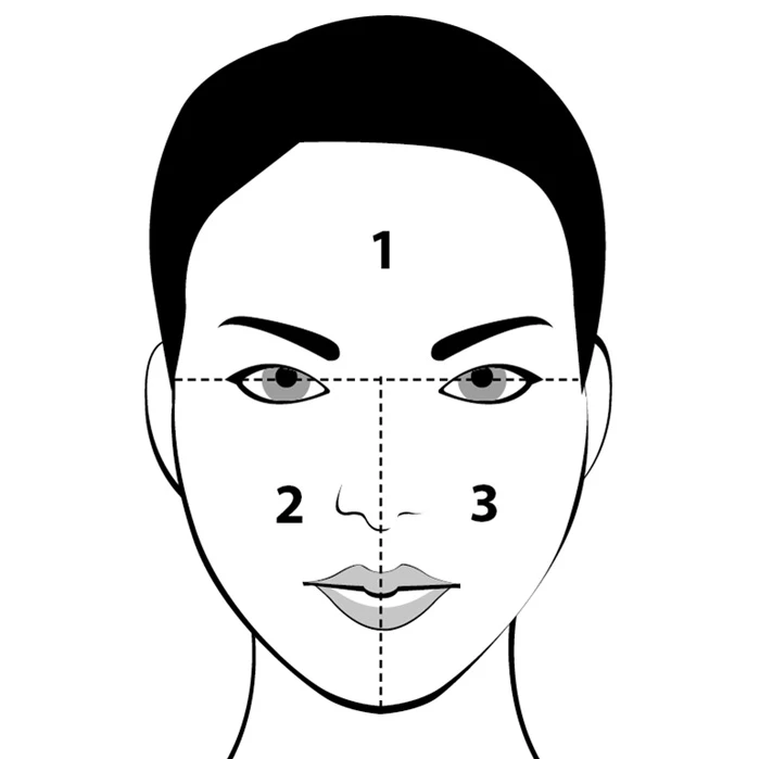 Зоны нанесения пилинга Easy TCA® Pain Control