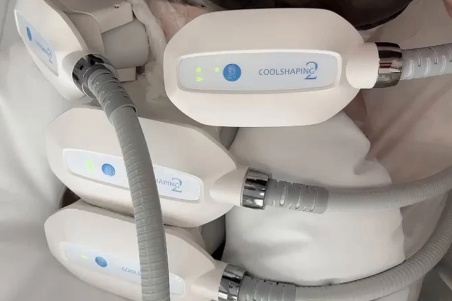 Одновременное использование четырех аппликаторов CoolShaping 2