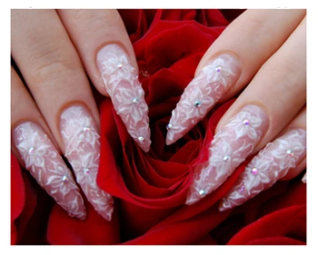 Свадебный маникюр модные тенденции 2010
