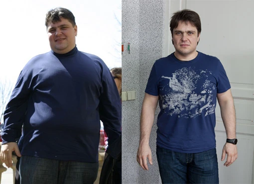 фото +до +и после похудения