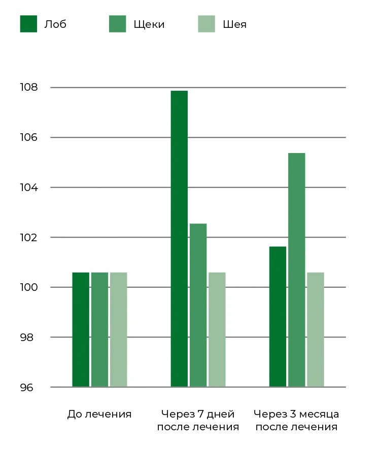 Толщина дермы
