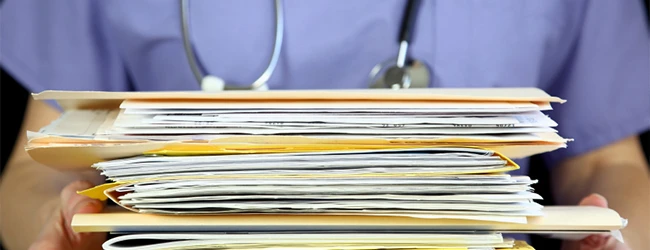 Заполнение медицинской карты