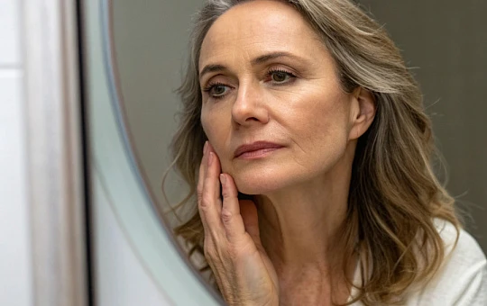 Более 50% женщин узнают о влиянии менопаузы на кожу только после ее наступления