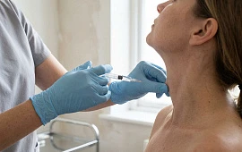 Таргетированная ботулинотерапия платизмы дала выраженное улучшение при дозе до 30 ЕД