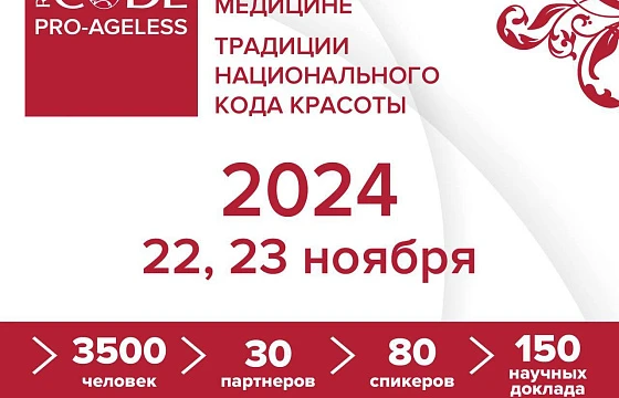 Розыгрыш билетов: IX Международный Конгресс PRO-AGELESS 2024. «Национальный код красоты»