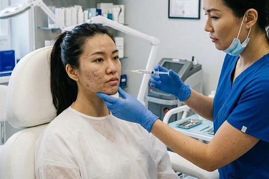 Опубликовано новое исследование о филлерах в терапии постакне