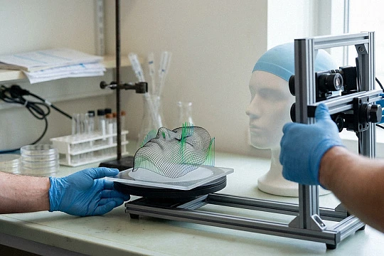 3D-анализ показал преимущественно вертикальное смещение кожи при старении лица