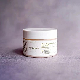 Освежающая противоотёчная маска для лица