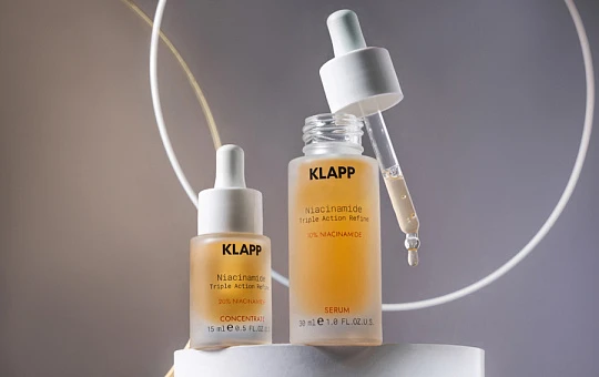 Бренд KLAPP Skin Care Science запустила в России новую линию NIACINAMIDE