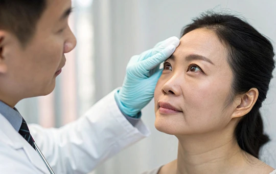 Инъекции ботулотоксина улучшают результат блефаропластики