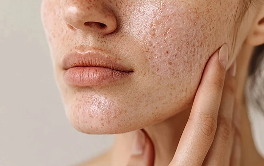 Микронидлинг + пилинг против рубцов постакне