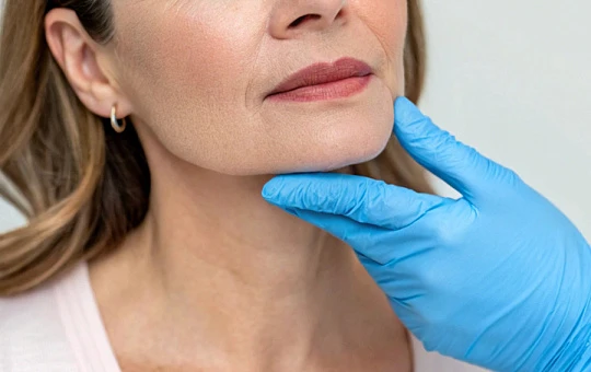 Дозировки и места инъекций ботулотоксина влияют на лечение птоза уголков губ