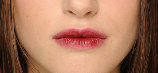 Акцент на губы 