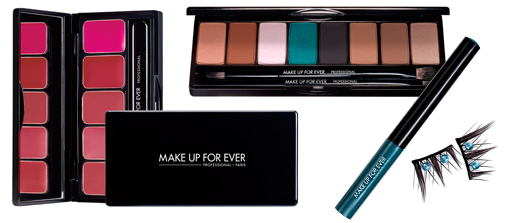 Blue Sepia and Rouge Artist Palette