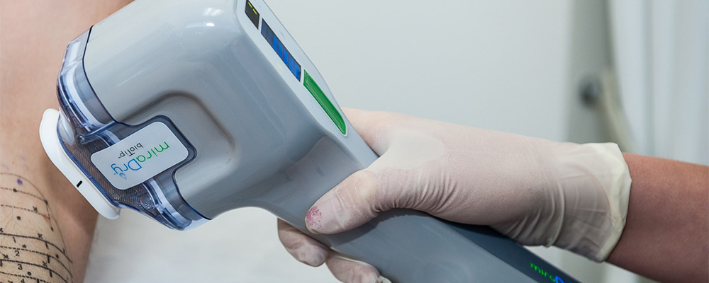 лечение гипергидроза на аппарате MiraDry