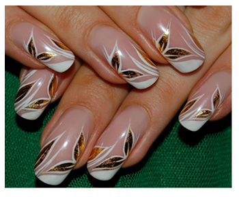 Свадебный маникюр модные тенденции 2010