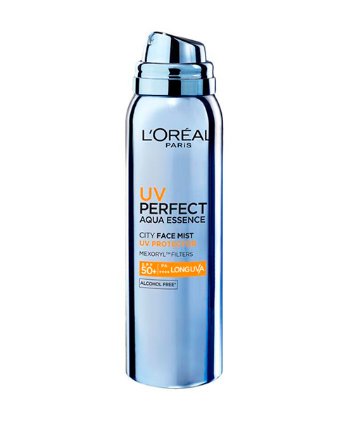 L'OREAL UV Perfect Aqua Essence Face Mist SPF 50+ L'OREAL UV Perfect Aqua Essence Face Mist SPF 50+