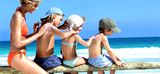 Солнцезащитные средства для детей