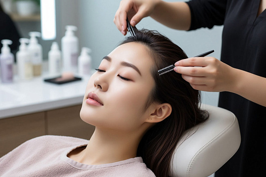 В Южной Корее растет спрос на процедуры по уходу за кожей головы и волосами