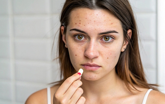 Денифанстат показал эффективность против акне