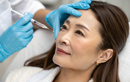 Височный лифтинг с инъекцией в скуловую дугу обеспечивает лучший эффект подтяжки лица