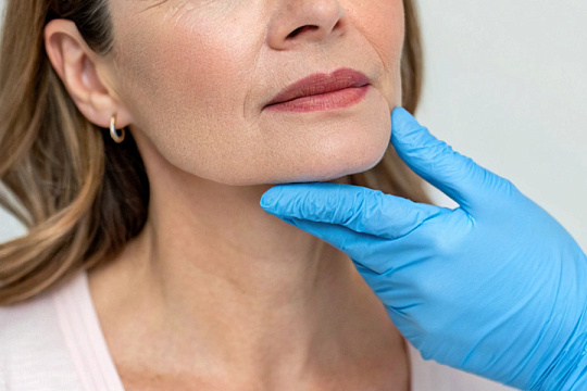 Дозировки и места инъекций ботулотоксина влияют на лечение птоза уголков губ