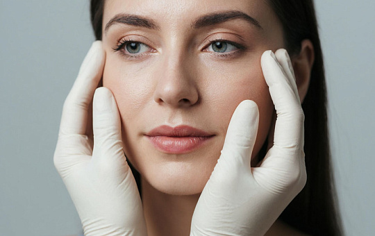 Следует учитывать естественные контуры лица пациента при проведении пластики