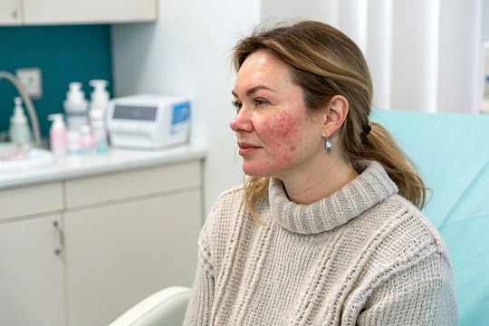 Ученые выделили 9 факторов риска, которые влияют на тяжесть розацеа