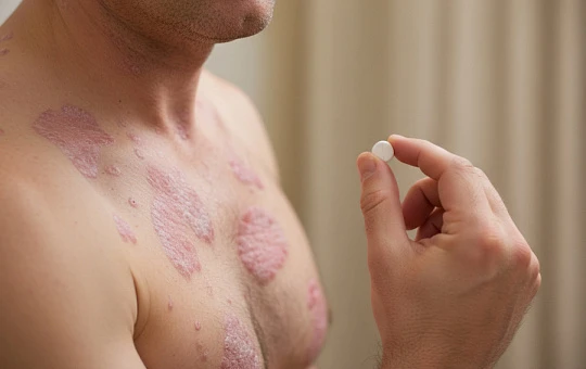 Препарат от псориаза, созданный с помощью ИИ, прошел испытания III фазы