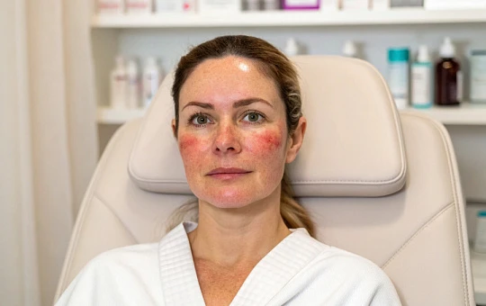 Опубликованы результаты исследования оксиметазолина и PDL-лазера в лечении розацеа